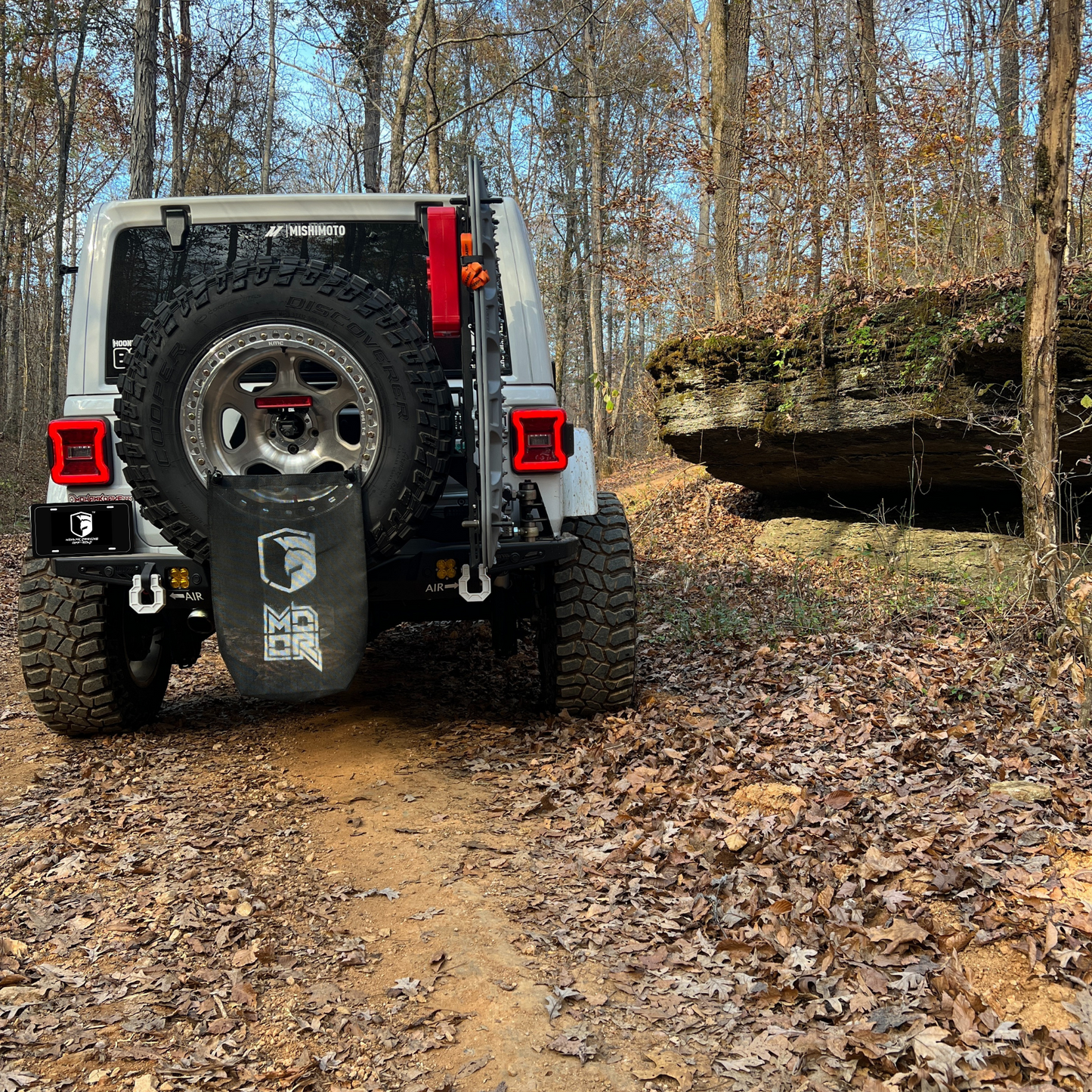 Overland Spare Tire Accessory Mounting Bracket