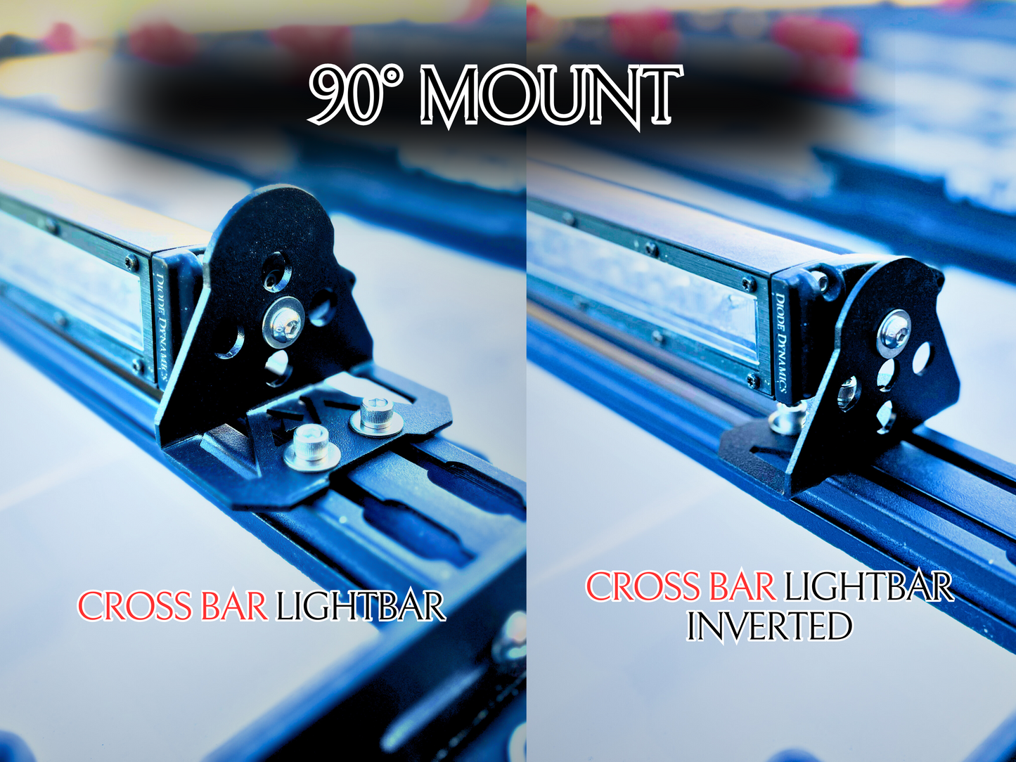 Roof Rack LED Light Pod and Light Bar Bracket – Universal Mounting Solution