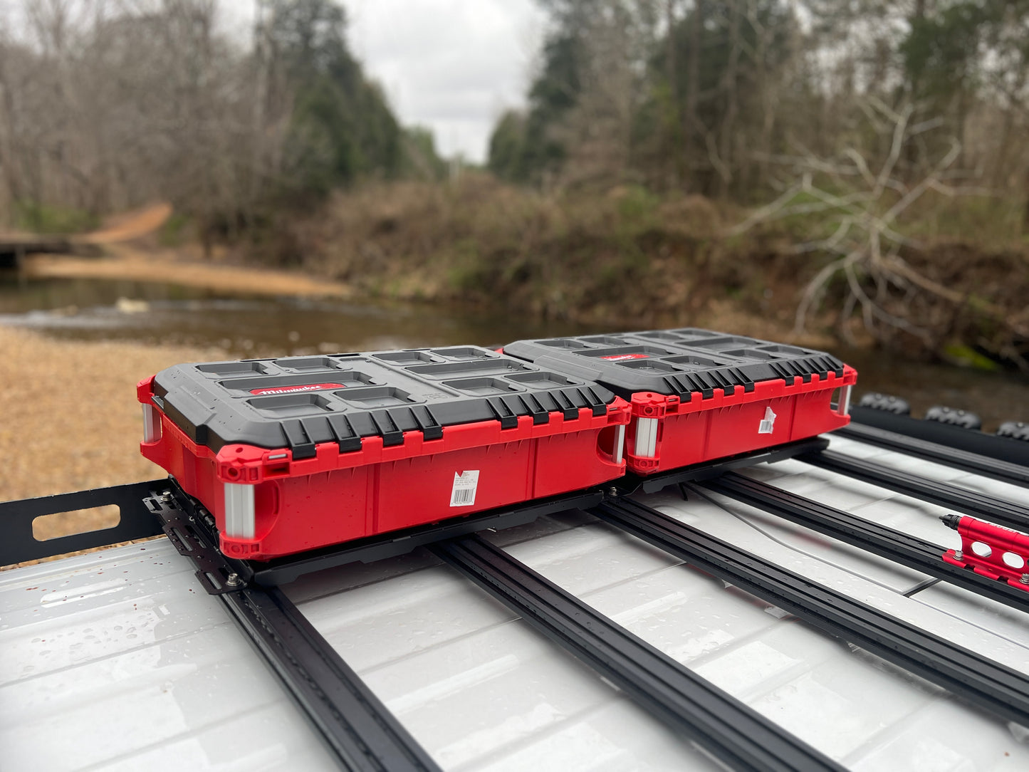 Overland Roof Rack Mounting Plate for Milwaukee PACKOUT Cases