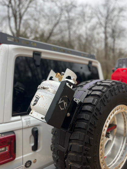 Overland Spare Tire Accessory Mounting Bracket