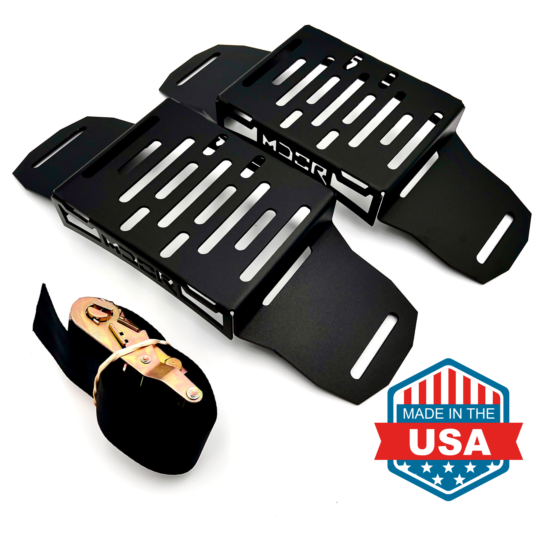 Overlander Rope Bracket Two (2) Overland Spare Tire Accessory Mounting Brackets – Mohawk ...