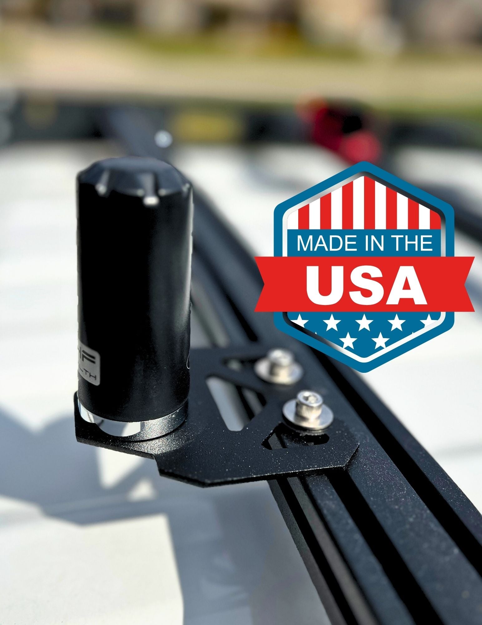 Overland Roof Rack NMO Antenna Mount For GMRS / HAM Radios - 3/4