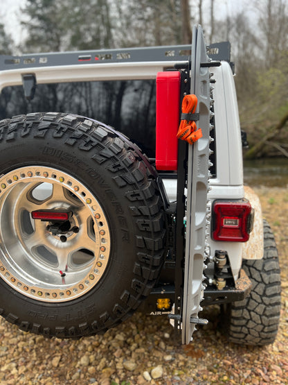 Overland Spare Tire Accessory Mounting Bracket